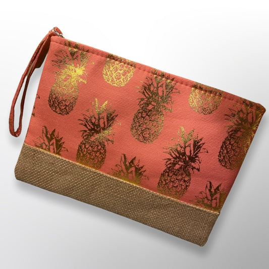 Pineapple All-Purpose Zippered Pouch